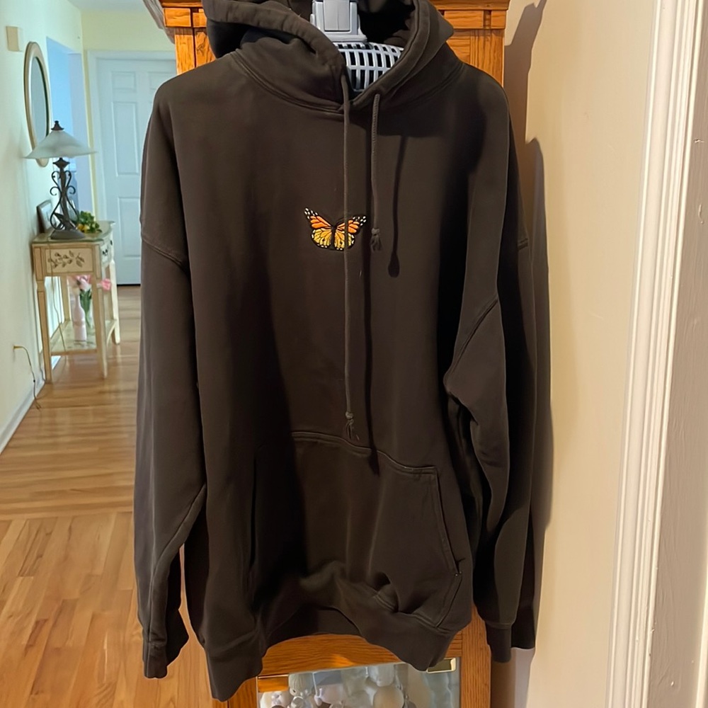 Brandy Melville black hoodie sweatshirt
